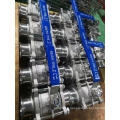 Gramp End Floating Inoxyd Saind Ball Valve